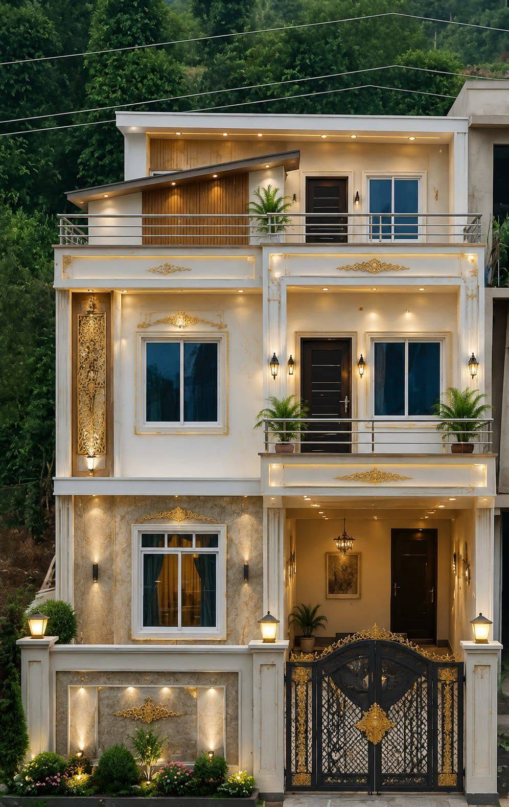 Modern Neoclassical Home 86 Lakh